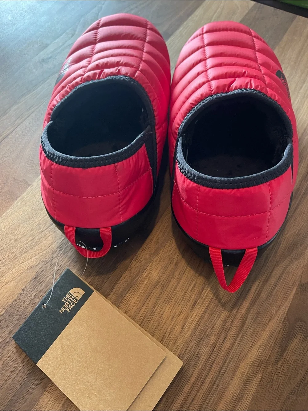 The North Face Men’s Red ThermoBall Traction Mule Slippers